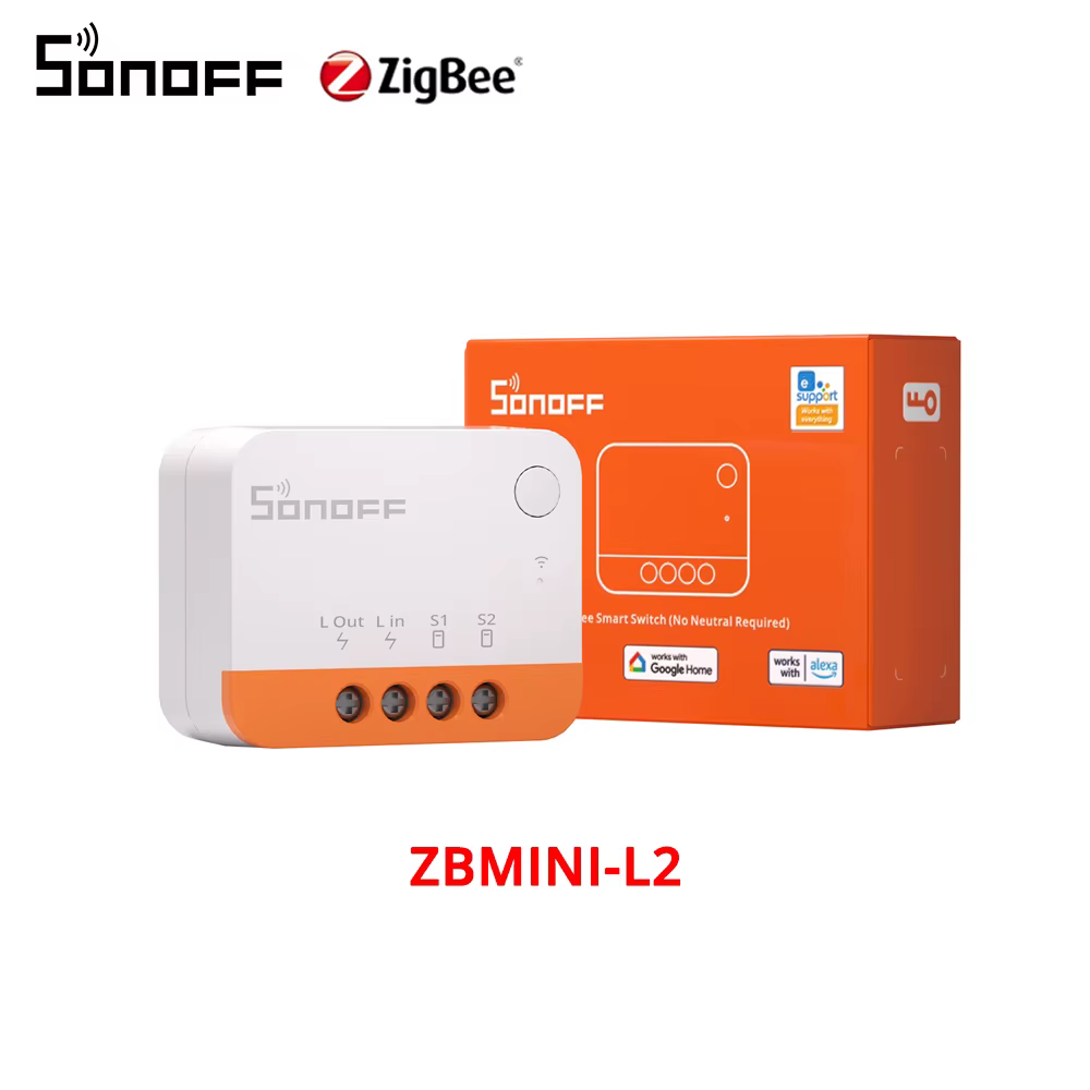 SONOFF ZBMINIL2 aucun fil d'al de melon requis Zigbee Smart Switch MINI Support 2 voies de contrôle 