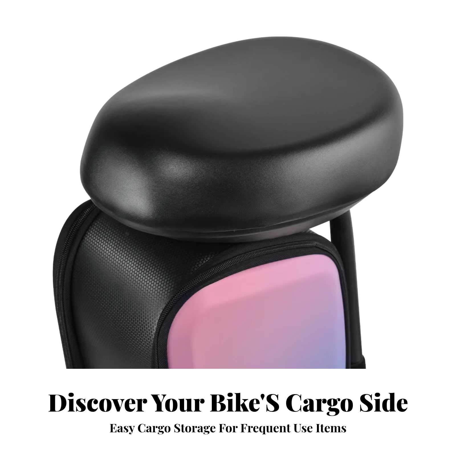 Siège de scooter avec sac de rangement, accessoire universel ergonomique pour siège de scooter, régl