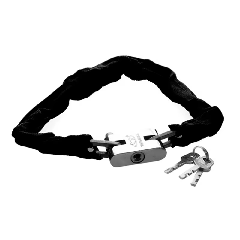 Serrure de vélo 83CM antivol en métal vtt vélo de route serrure de sécurité robuste cadenas de moto 
