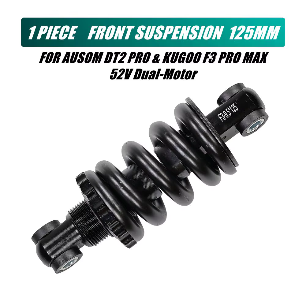 Amortisseur pour AUSOM DT2 PRO KUGOO F3 PRO MAX 52V double moteur Scooter électrique ressort hélicoï