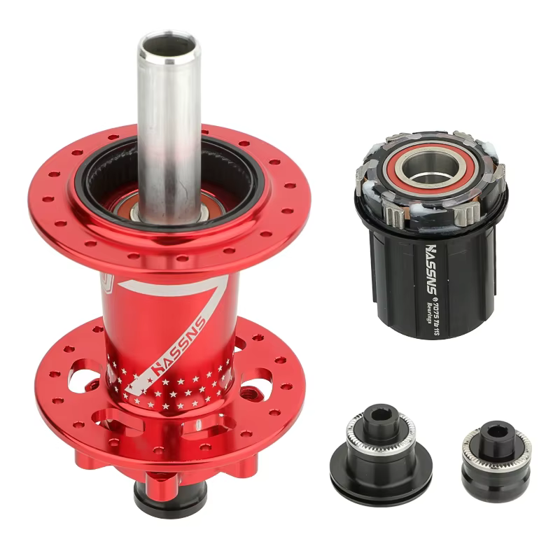 HASSNS PRO7 moyeu vtt 32 24 trous portant VTT moyeu libre moyeu arrière 32h 24h Cube bruyant bagues