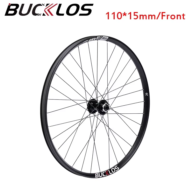 BUCKLOS roues de vélo vtt paire de roues de vélo avant/arrière 15*110mm 12*148mm à travers l'axe VTT