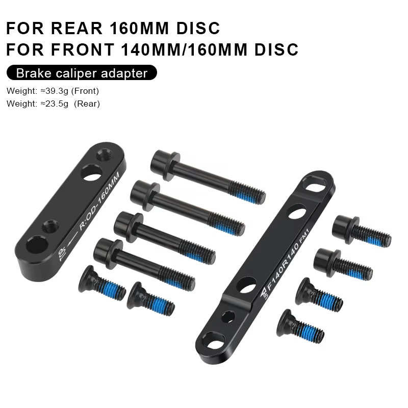 RIDERACE vélo de route frein à disque adaptateur de montage plat ultraléger pour vélo avant 140mm/16