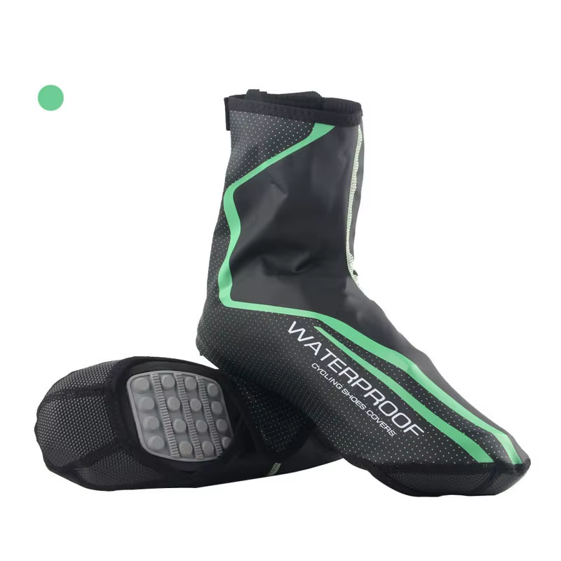 Nouvelles surchaussures de vélo imperméables, chaudes et doublées polaire pour l'hiver, pour chaussu