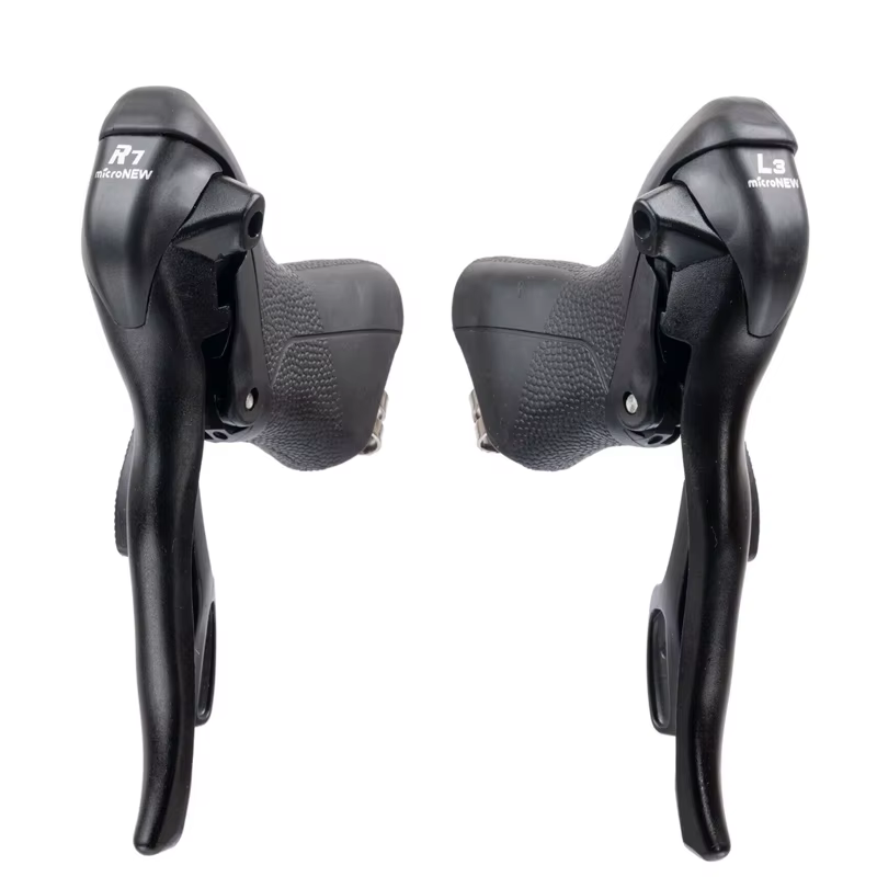 Micronew manettes de vitesse de vélo de route 2x7 2x8 2x9 2x10 2x11 vitesses manette de vitesse de f