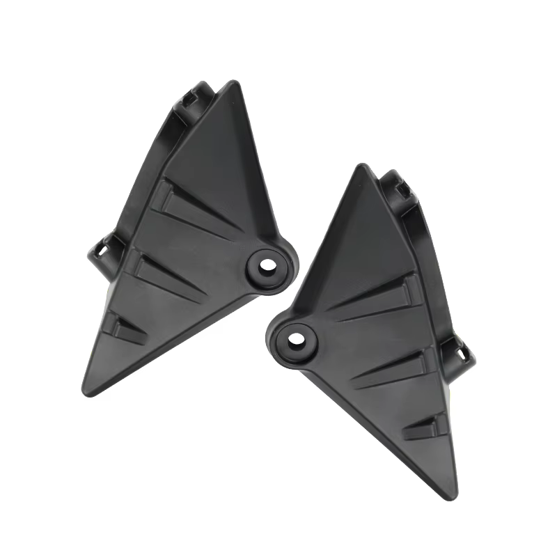 Support de cadre noir pour moto électrique, protecteur de plaque antidérapante inférieure, bloc de g