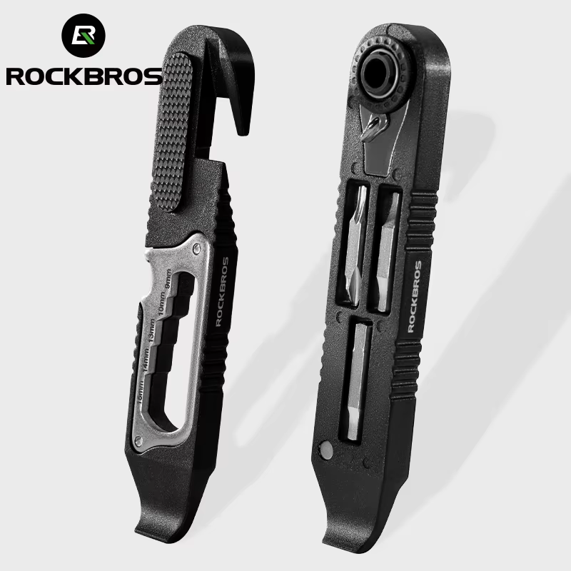 ROCKBROS jeu de clés de vélo haute résistance multifonctionnel Portable leviers de pneu de vélo Kit 