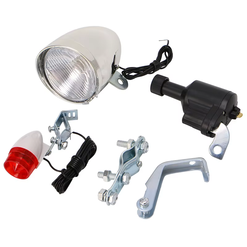 Générateur de dynamo à friction pour vélo Hurized, feu arrière avec accessoires, accessoires de cycl