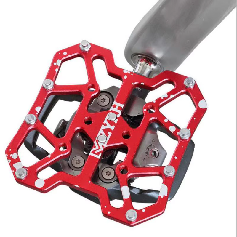 Pédale sans Clip Durable, classique et délicat, accessoires de vélo en aluminium, adaptateurs de pla
