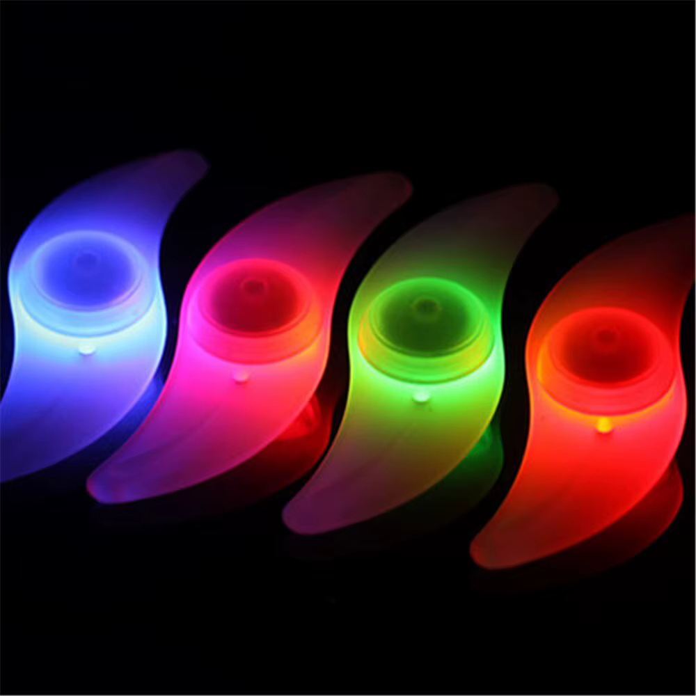 Roue de feu à vent pour vélo de montagne, roue de feu, lampe à rayons, jante lumineuse, lumière de r