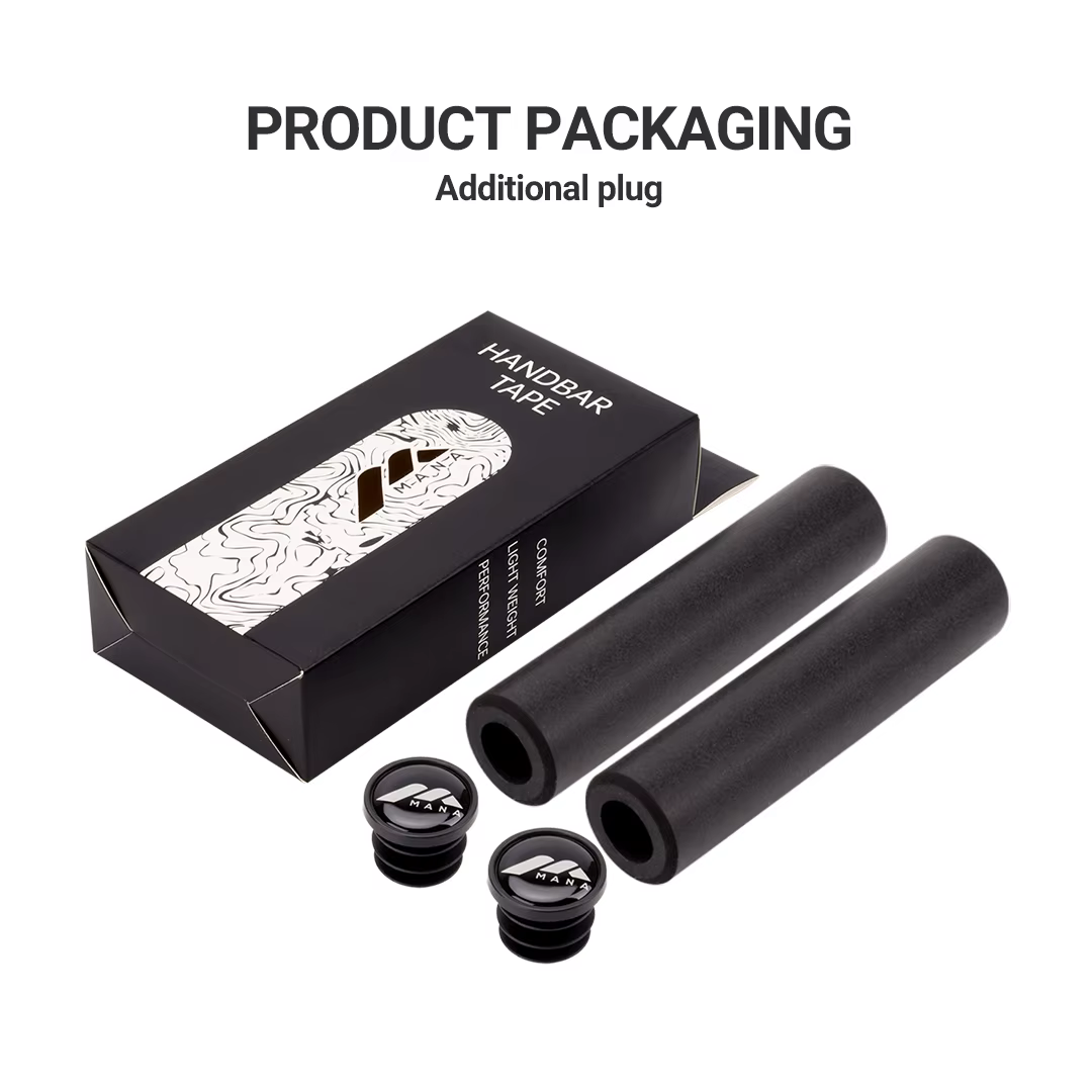 MANA Poignées en silicone pour vélo MTB, épaisses, légères, confortables, avec absorption des chocs,