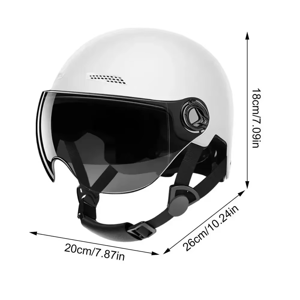 Casque de vélo léger avec lunettes pour adulte, sûr et confortable, moto, véhicule électrique, VTT