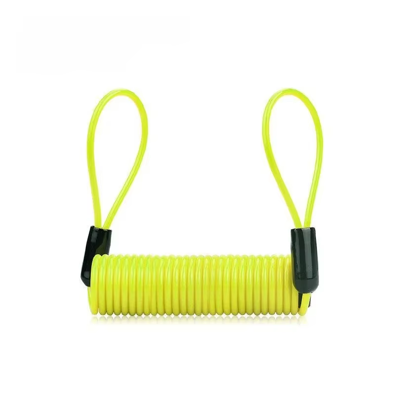 Câble de verrouillage à ressort pour vélo, corde antivol, alarme, disque, rappel de sécurité, Protec