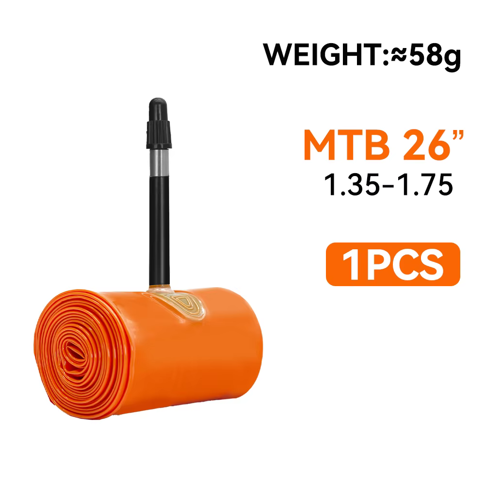 ThinkRider 1PSC chambre à air de vélo ultralégère 26 27.5 29 pouces vtt vélo TPU matériel pneu 45mm 