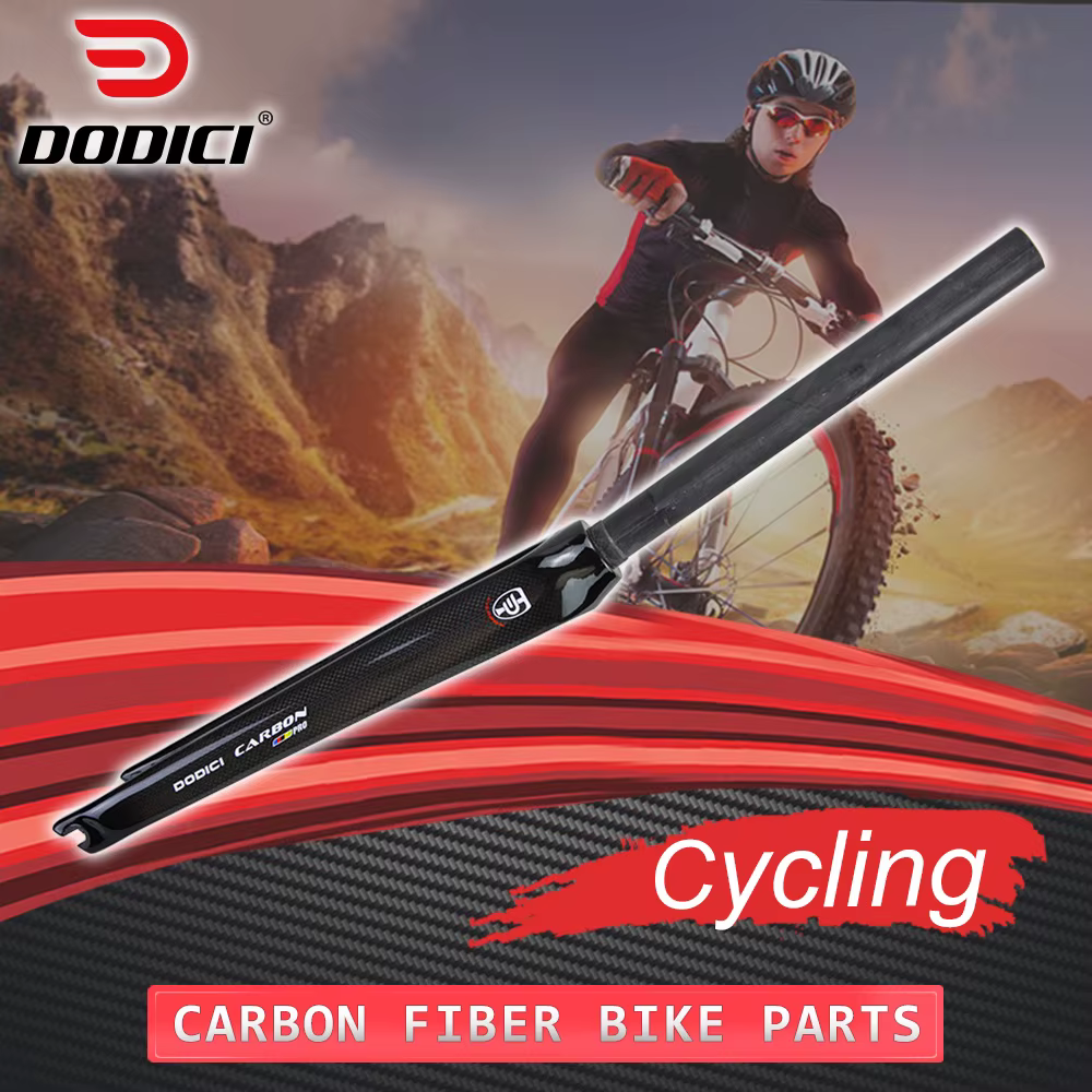 DODICI Fiber de carbone vélo de route fourche avant C forme frein 700C course équitation carbone fou