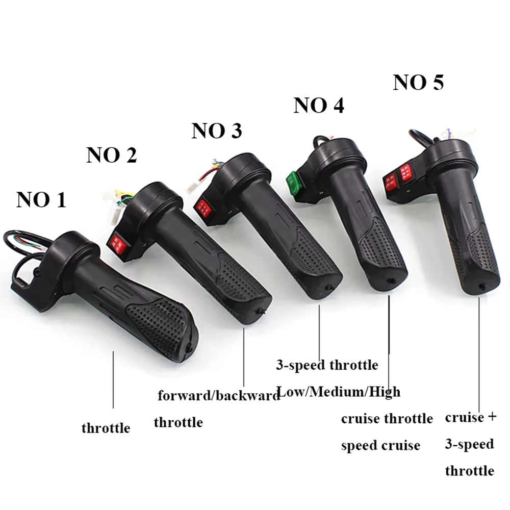Poignée d'accélérateur à torsion universelle pour vélo électrique, guidon de vitesse, scooter électr