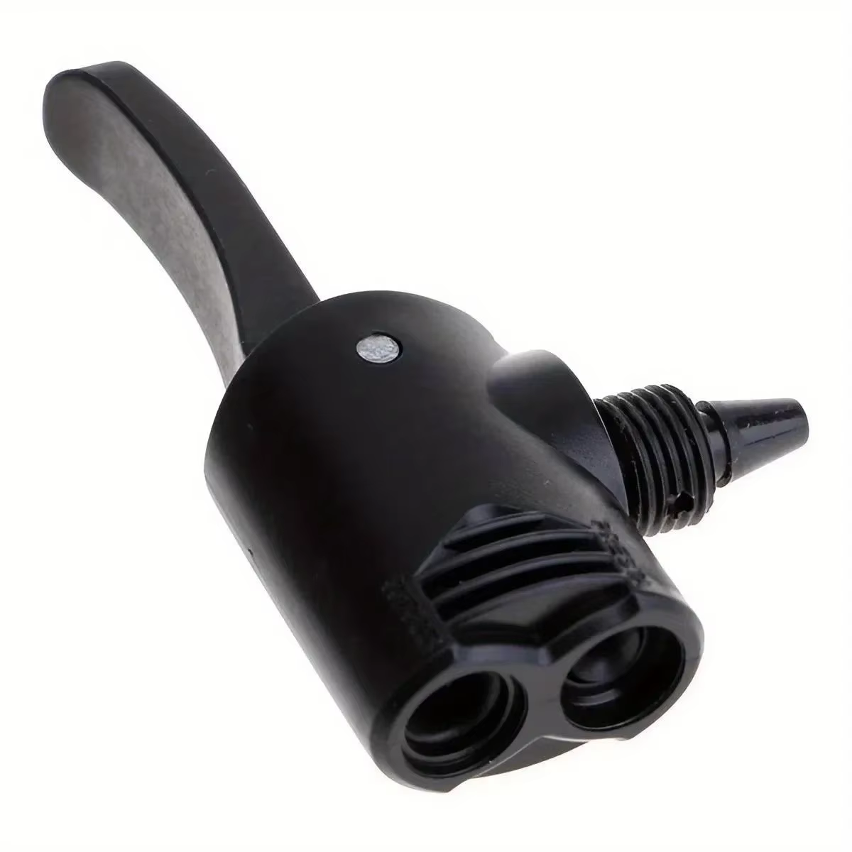 Adaptateur de buse de pompe à vélo - Double tête Presta et Schrader, compatible avec les pneus de vé