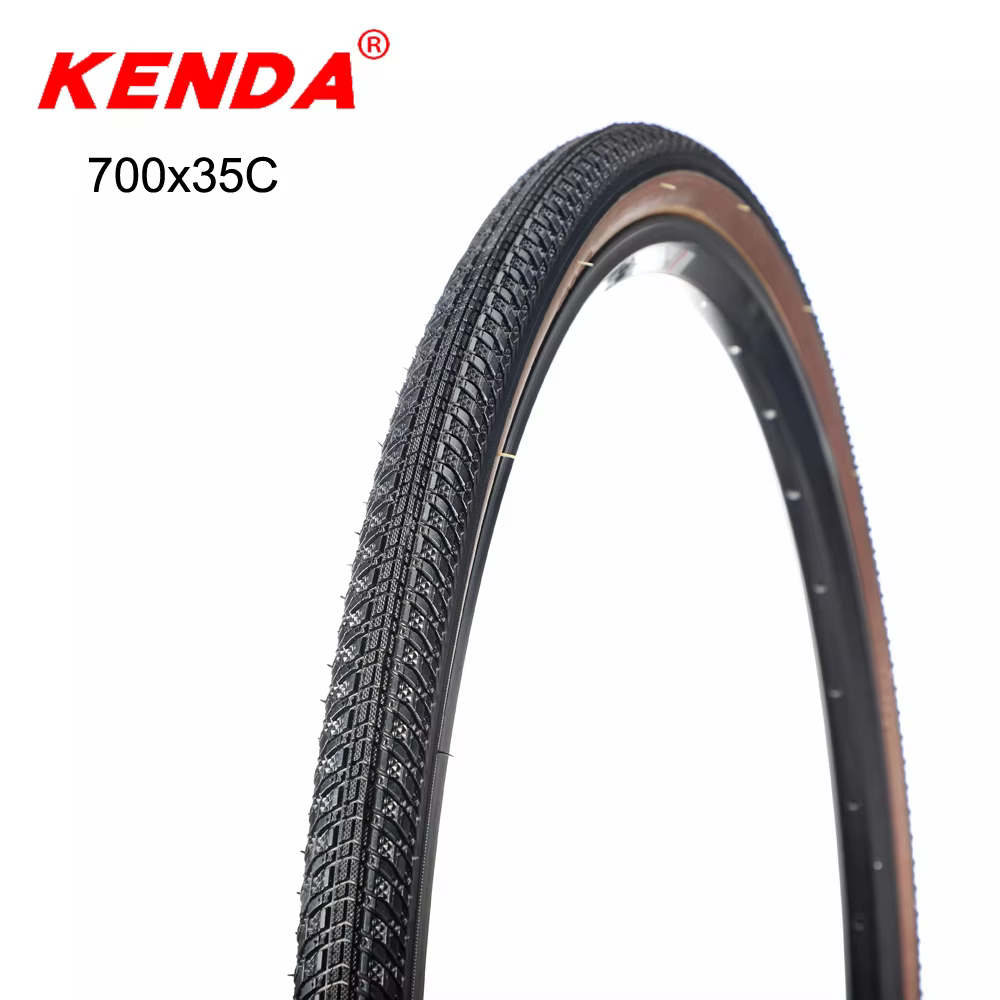 2pc Kenda nouveau pneu de vélo 700x35C 37-622 marron vélo de route pneus de gravier 700x32c ultralég