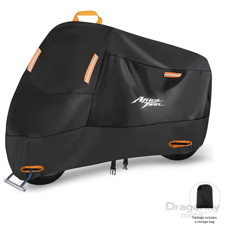 Housse de moto avec Logo Africa Twin, imperméable, protection UV pour Scooter d'extérieur, housse de