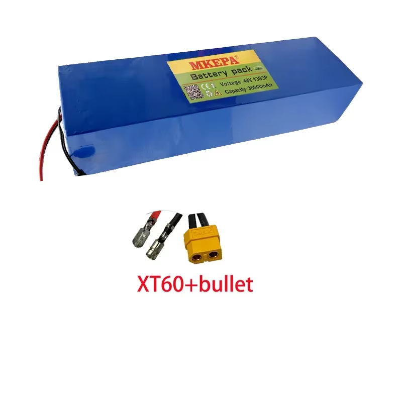 Batterie lithium-ion électrique pliante pour scooter électrique 48V 13S3P 36ah 21700, grande capacit