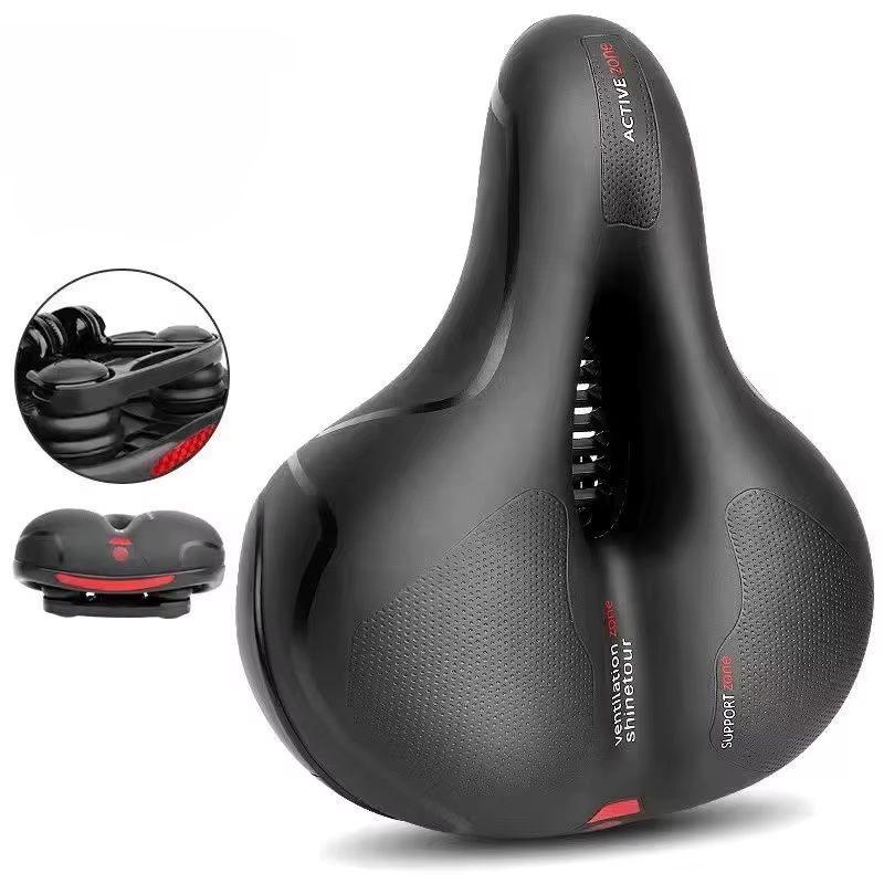 Coussin de selle de vélo respirant et doux, siège confortable ergonomique pour vélos électriques, vé