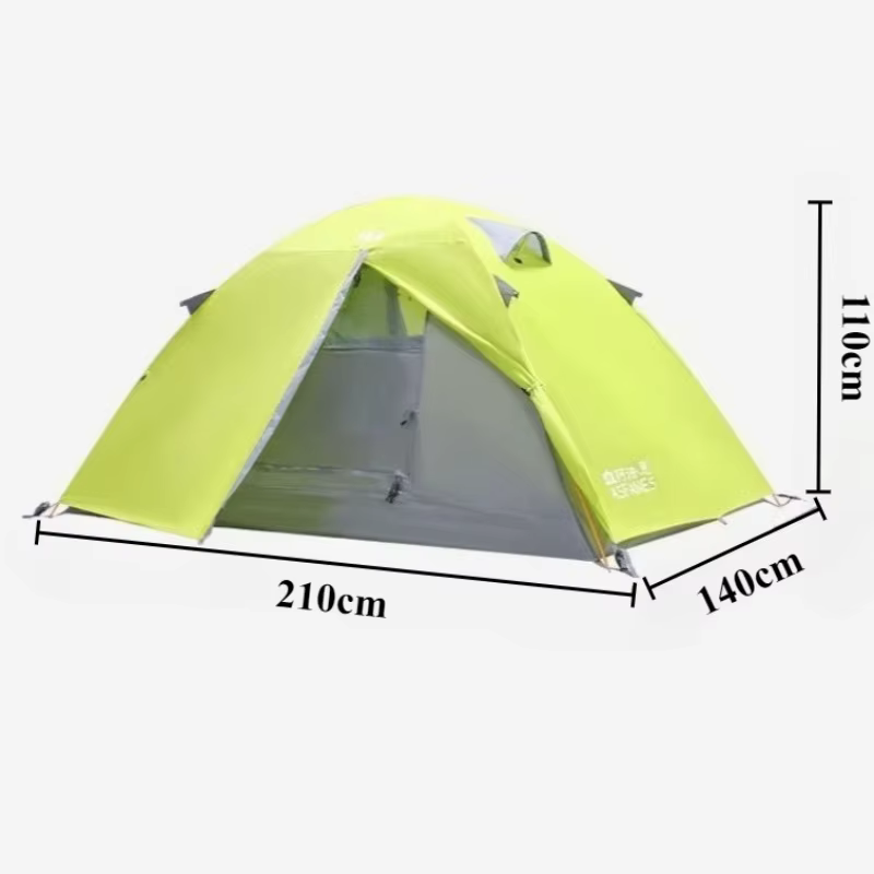 Tente de Camping de randonnée de nuit, loisirs alpinisme, imperméable, coupe-vent, pare-soleil d'ext