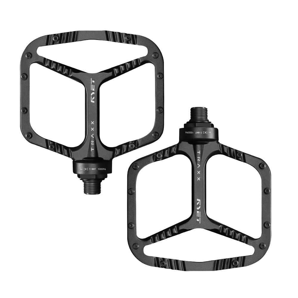 RYET vtt pédale de vélo 398g 113x102mm plate-forme en alliage d'aluminium roulements scellés surdime