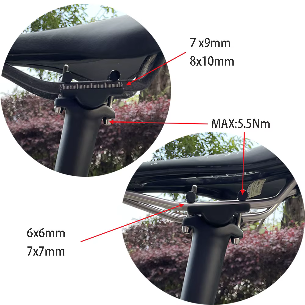 Tige de selle ultralégère entièrement en carbone siège de vélo de route tige de selle de vélo de mon