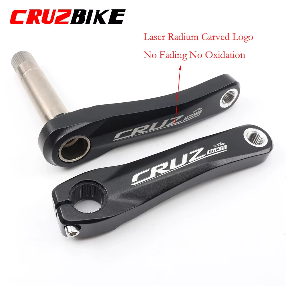 CRUZbike 89/98/110/127/140/150mm alliage d'aluminium vtt enfant vélo manivelle enfants pliant vélo p