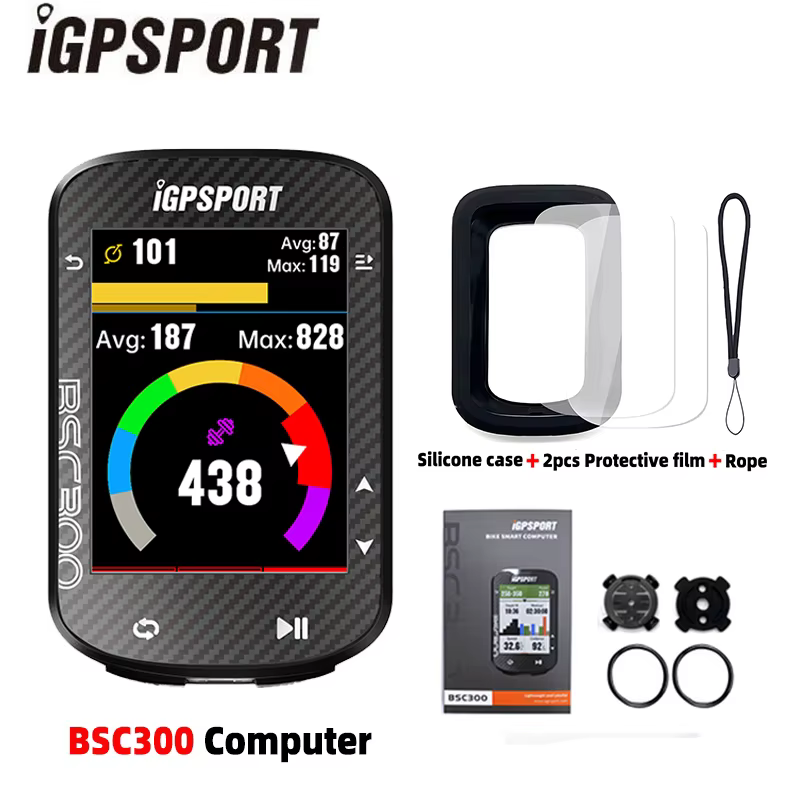 IGPSPORT BSC300 GPS ordinateur de vélo sans fil vélo odomètre Navigation ANT vitesse Cadence capteur