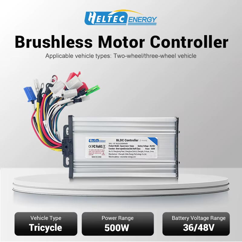 Contrôleur de moteur à courant continu sans balais pour vélo électrique 36V/48V/60V 500W, pour vélo 
