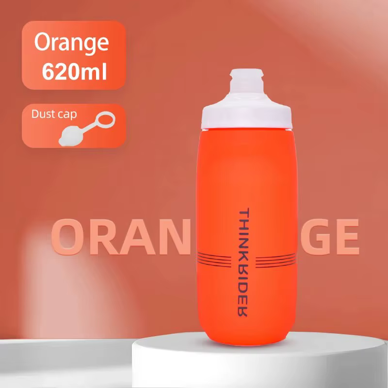 ThinkRider-Bouteille d'eau portable en plastique pour vélo, bouteille de grande capacité, 620ml, 750