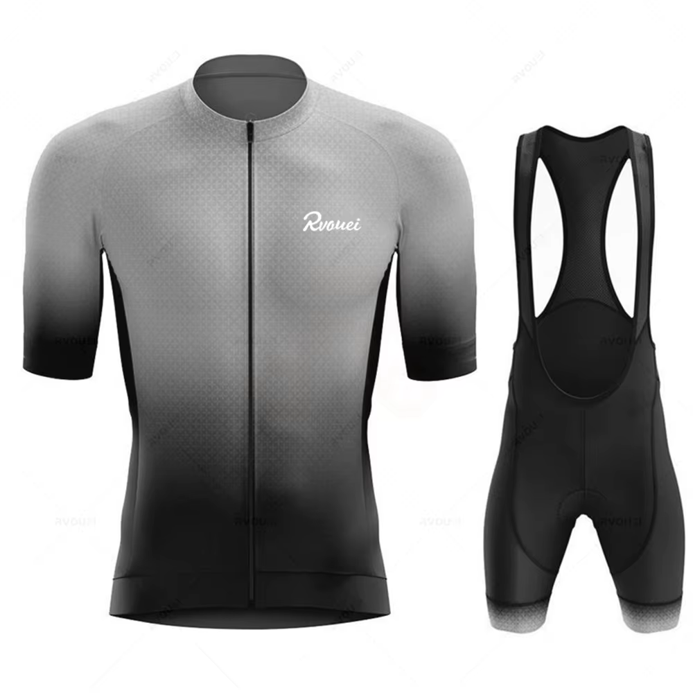 Maillot de cyclisme 2025 Pro Team Rvouei hommes Bicicleta ensemble course vélo vêtements costume res