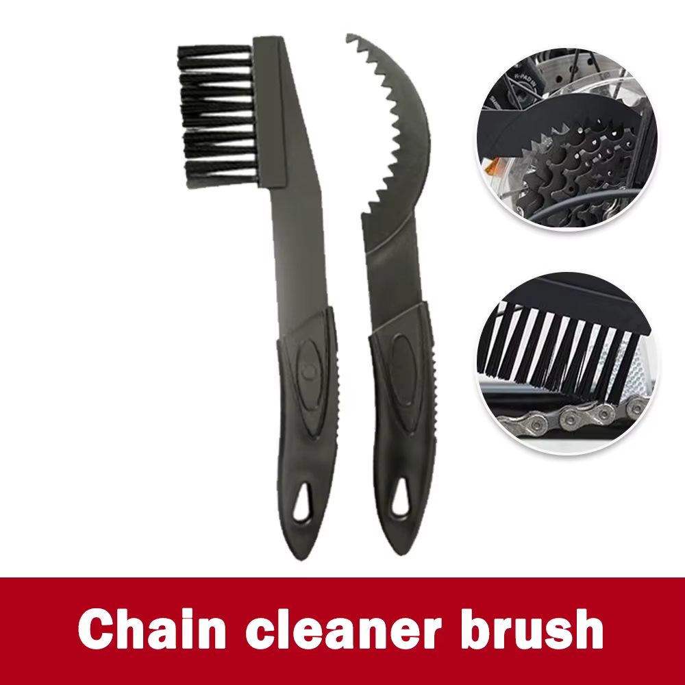 Nettoyeur de chaîne de vélo, brosse de chaîne 3D, ensemble d'outils de lavage, Protection de vélo, h