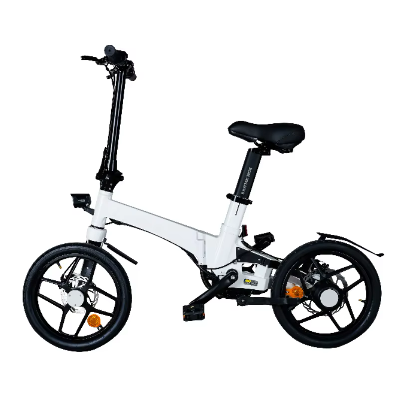 Mini Vélo Électrique Pliant de 16 Pouces, 250W, 36V, 40km d'Autonomie, pour la Ville, pour Adulte