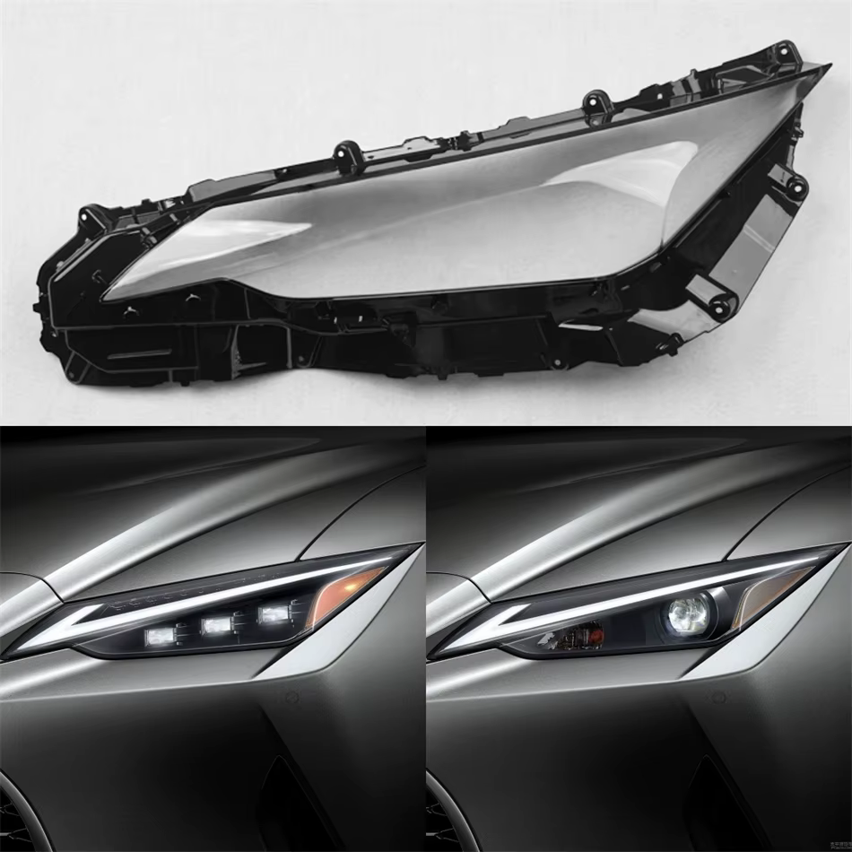 Couvercle de lampe de phare avant en verre, accessoires de véhicule pour Lexus IS IS300 IS350 IS500