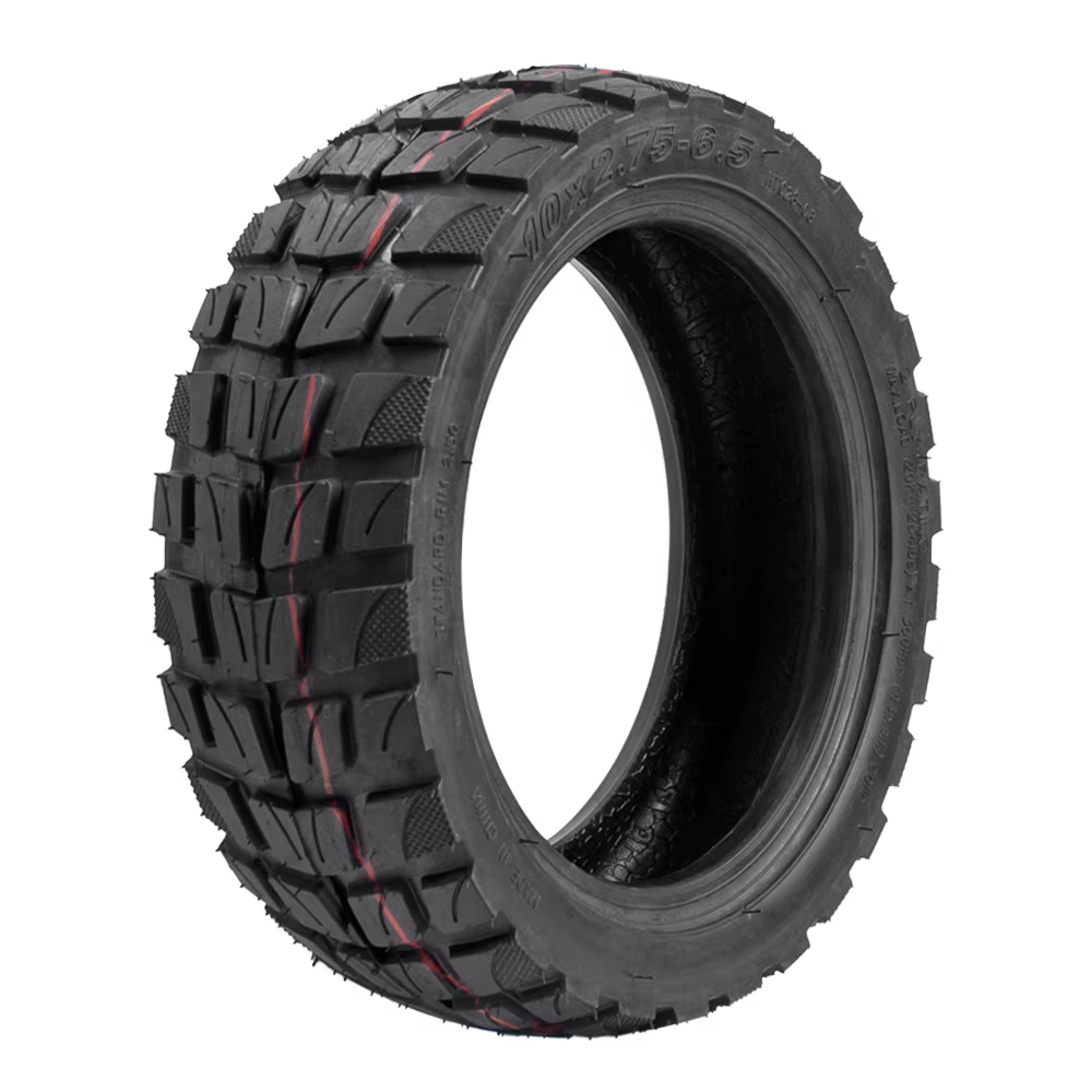 Pneu tubeless 10x2.75-6.5 pour trottinette électrique iScooter iX3 iX4 iX7 Pro, pneu tout-terrain ré