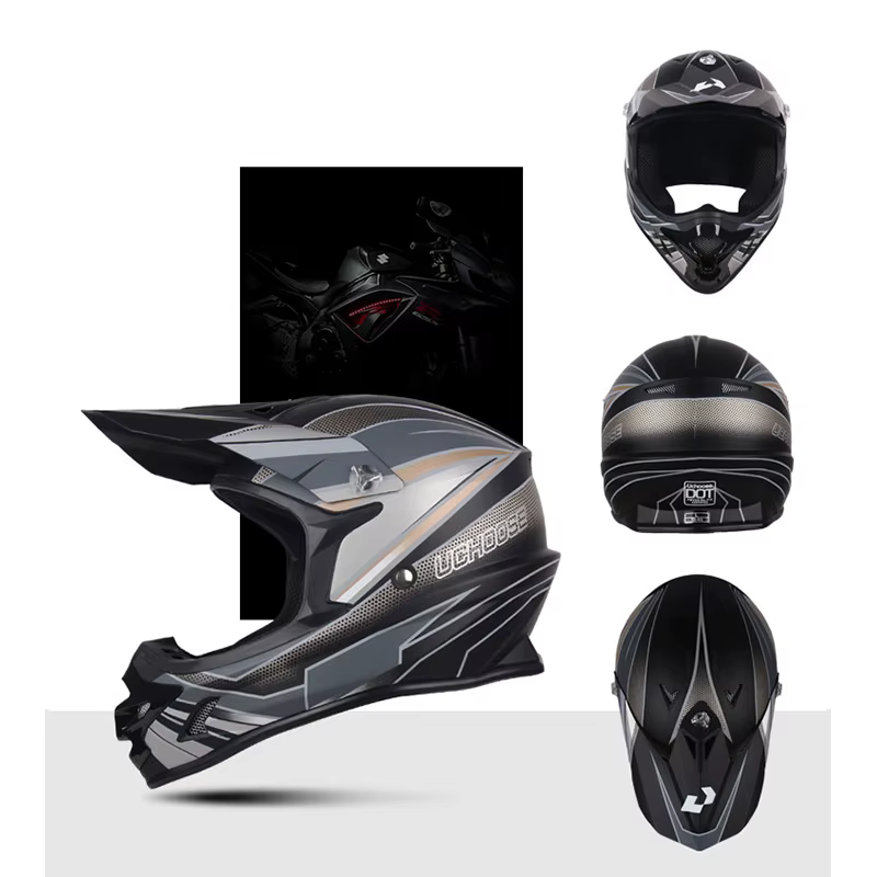 Casques DOT Motocross Kask Cross descente Soporte Casco casque hors route course classique moto Orig