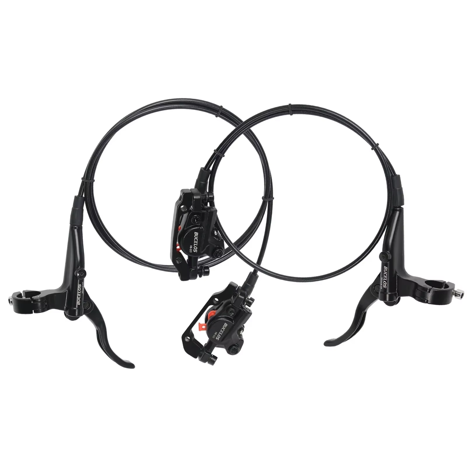 BUCKLOS jeu de freins hydrauliques de vélo 160mm jeu de freins à disque de vélo en alliage d'alumini