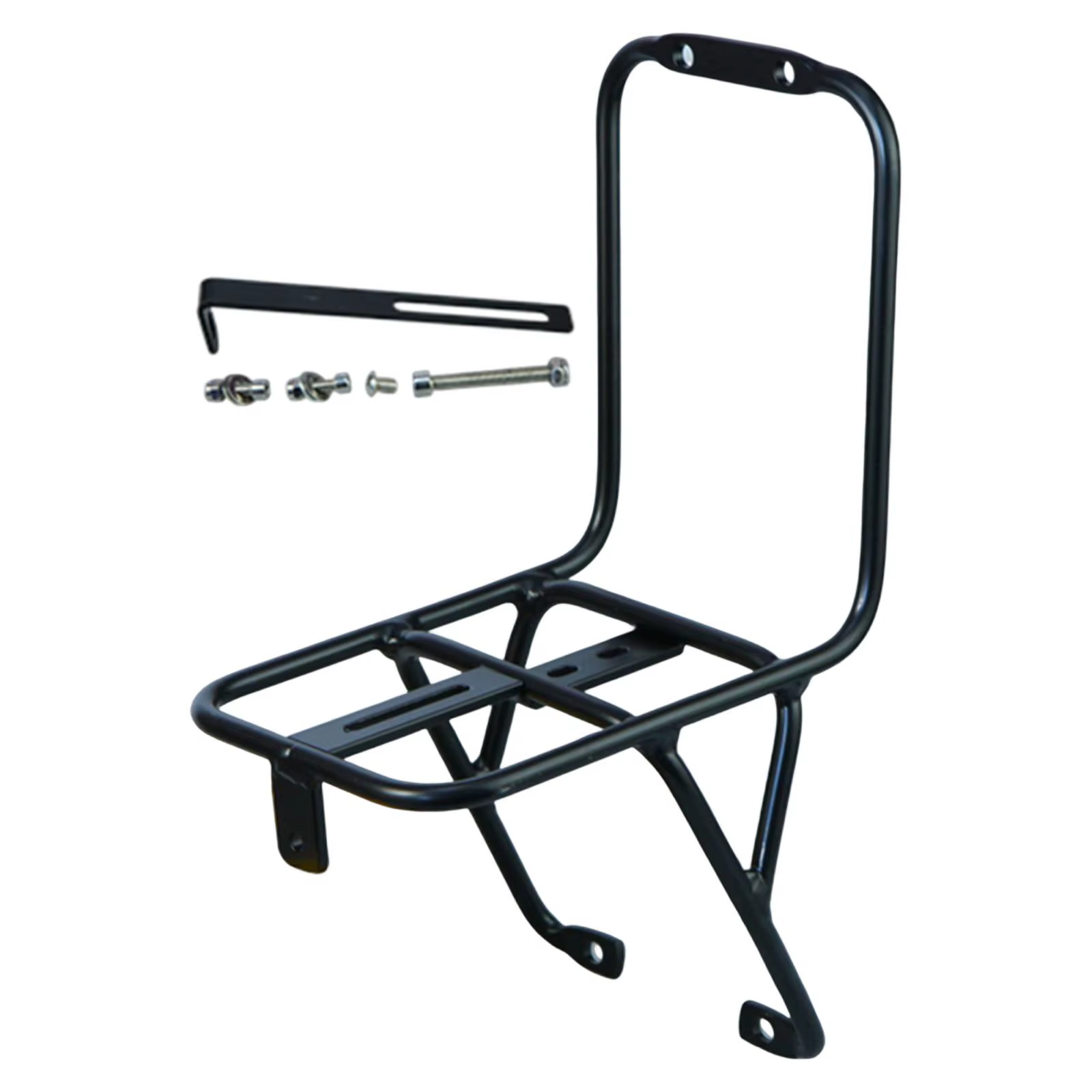 Porte-bagages avant pour vélo, porte-bagages en alliage d'aluminium durable pour vélo à frein V, cyc