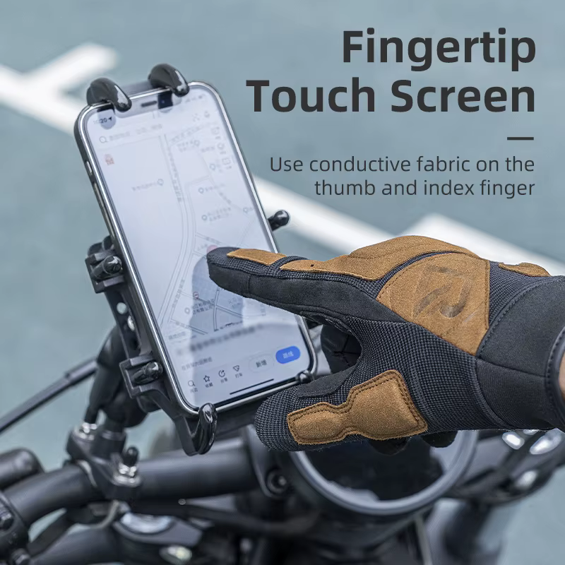 ROCKBROS – gants de vélo respirants et antidérapants, antichocs, en Polyester, confortables, équipem