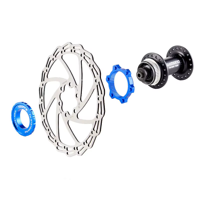 Toopre – adaptateur Centerlock à 6 trous pour vélo, moyeu de vélo de montagne, Conversion de verroui