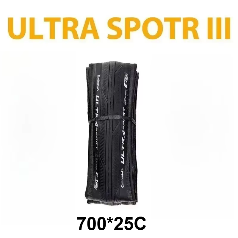 Pneu de vélo de route pliable Continental ULTRA SPORT III 700*25C, pneu de vélo pliable Grand Sport,