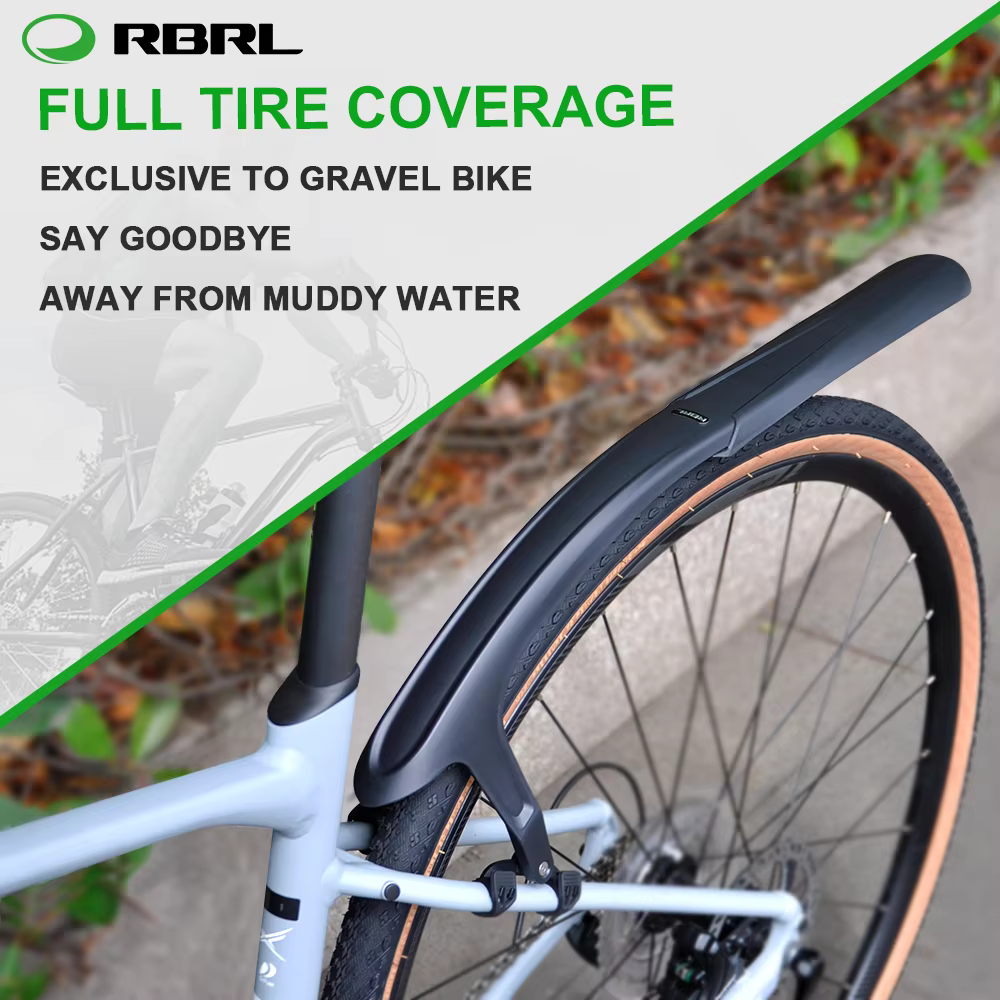 RBRL-Garde-boue universel réglable et facile à installer pour vélo de route, aile en gravier 700c, 2