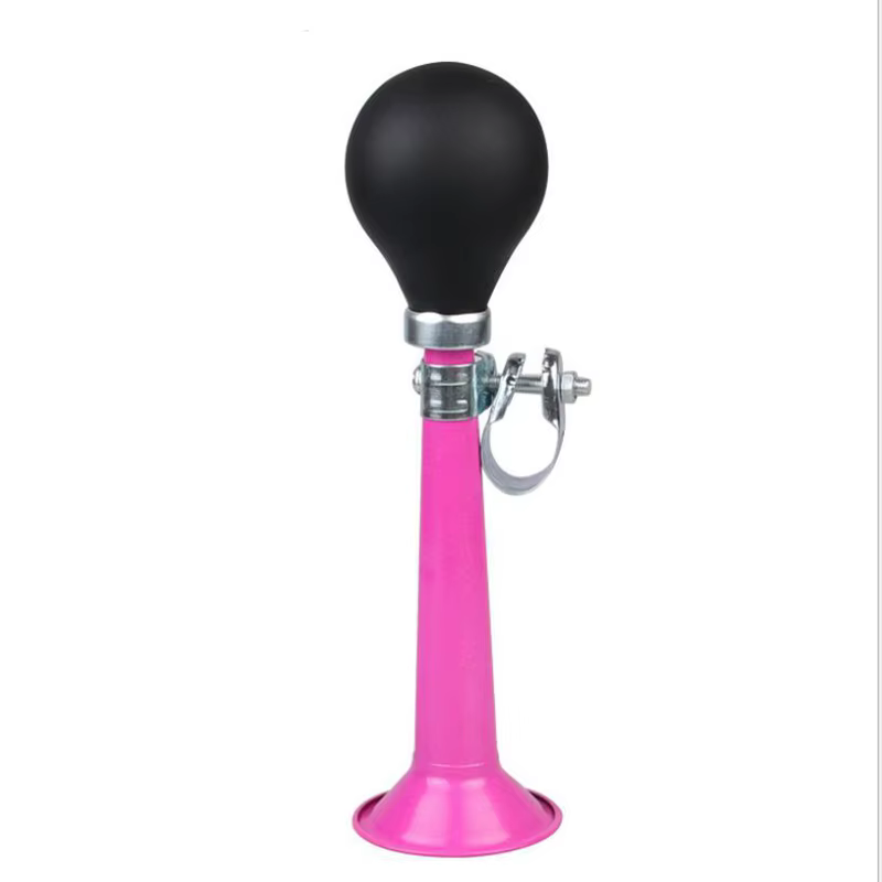 Klaxon à Air en métal pour vélo, trompette, ampoule en caoutchouc à presser, sonnerie de vélo