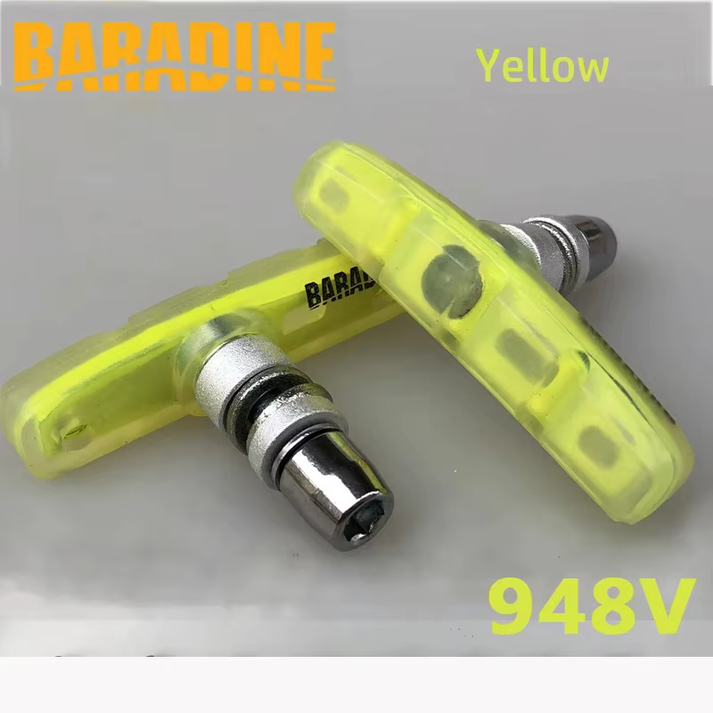 Baradine 948V vtt vélo v-brake chaussures Transparent 60mm plaquettes blocs de frein de vélo accesso
