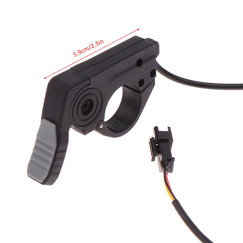 Accélérateur à pouce pour vélo électrique, démontage rapide, compatible avec le pouce gauche/droit, 