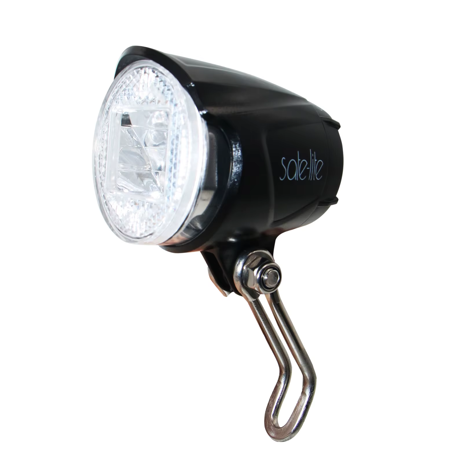 Lumière de vélo électrique 40 LUX 6-48V, phare de vélo électrique ISO 6721-1 StVZO ECE avec réflecte