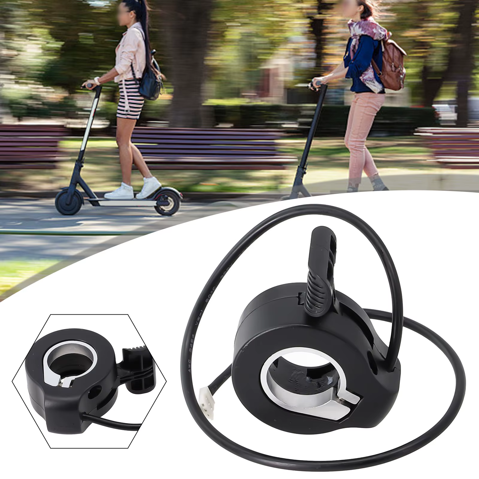 Booster d'accélérateur au doigt, pièces ménagères, accélérateur de haute Performance, Scooter électr