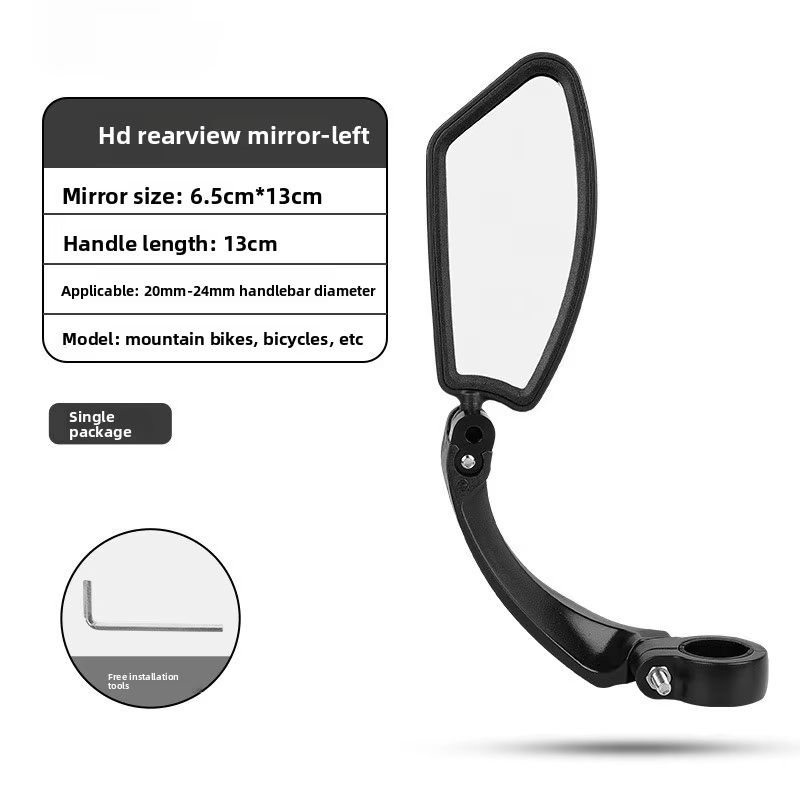 DOMEN – miroir de vélo rotatif à 360 degrés, rétroviseur réglable, réflexion HD, accessoires de vélo